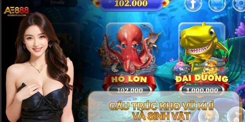 Bắn cá Thần Tài hiện đại có nhiều tính năng thú vị