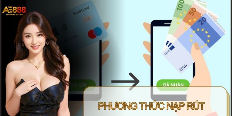 Mọi giao dịch nạp rút tại AE888 đều được bảo vệ an toàn