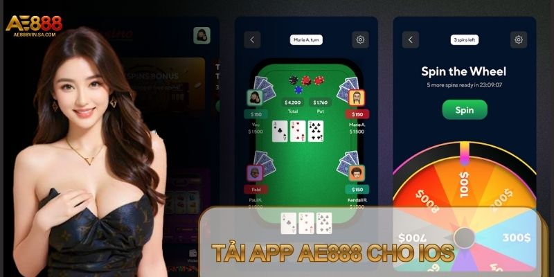 Với iOS, thao tác tải app AE888 có tiêu chuẩn bảo mật riêng